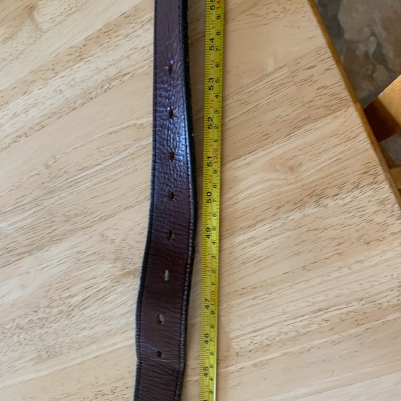 48 Hanks 1.5 inch stitched Gunner belt.  These belts are made to last 100 years. - Picture 3 of 4